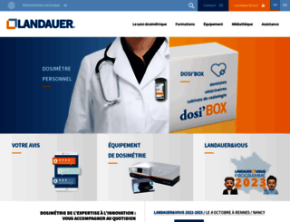 landauer-fr.com screenshot