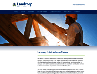 landcorp.ca screenshot