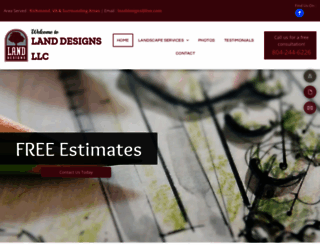 landdesignsllc.com screenshot