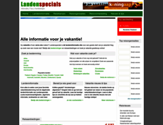 landenspecials.nl screenshot