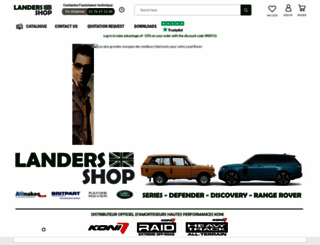 landers.fr screenshot