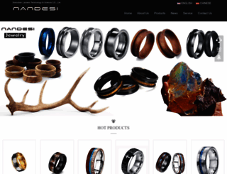 landersjewelry.com screenshot