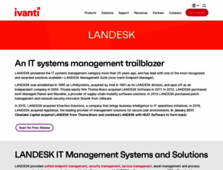 landesk.com screenshot