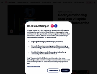 landevei.no screenshot