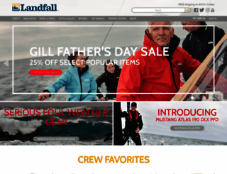 landfallnav.com screenshot