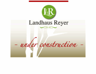 landhaus-reyer.de screenshot