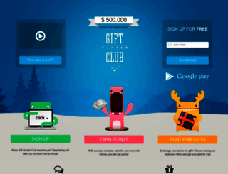 landings.gifthunterclub.info screenshot