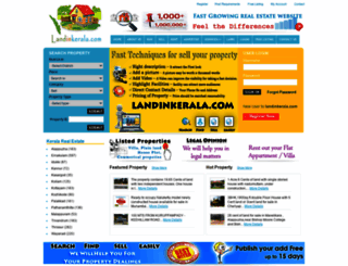 landinkerala.com screenshot
