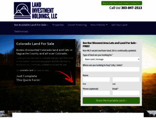 landinvestor.com screenshot
