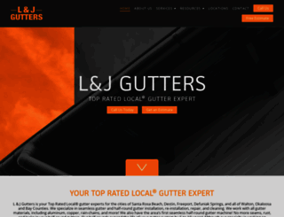 landjgutters.com screenshot