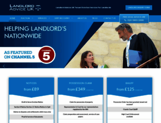 landlordadvice.co.uk screenshot