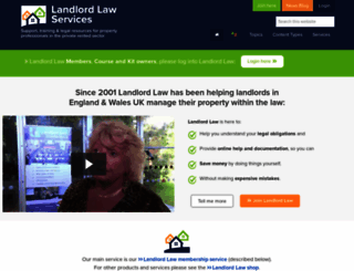 landlordlaw.co.uk screenshot