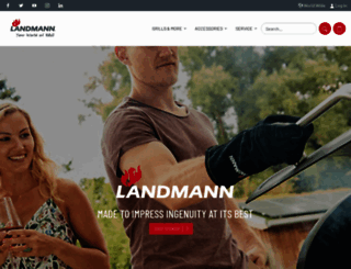 landmann-usa.com screenshot
