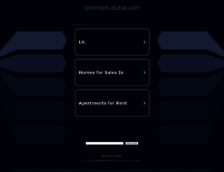 landmark-dubai.com screenshot