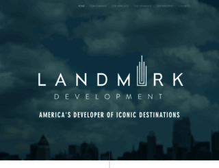 landmarkcompany.com screenshot