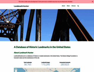 landmarkhunter.com screenshot