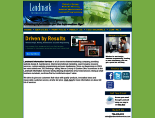 landmarkinfoservices.com screenshot