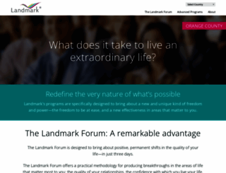 landmarkorangecounty.com screenshot