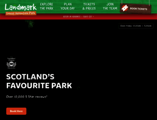 landmarkpark.co.uk screenshot