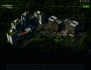 landmarkvillage.in screenshot