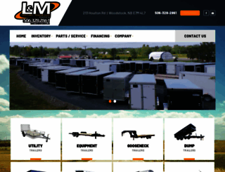 landmtrailers.ca screenshot