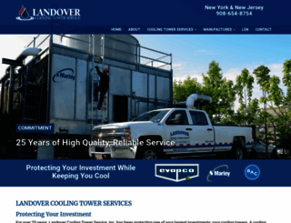 landovercoolingtowerservice.com screenshot