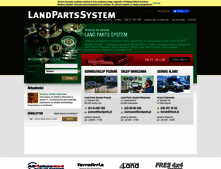landparts.pl screenshot