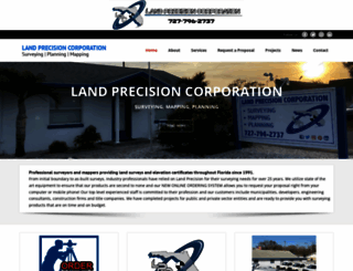landprecision.com screenshot