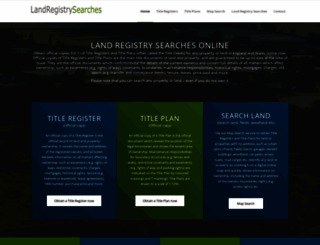 landregistrysearches.com screenshot