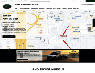 landroverbellevue.com screenshot
