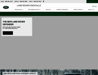 landroverknoxville.com screenshot