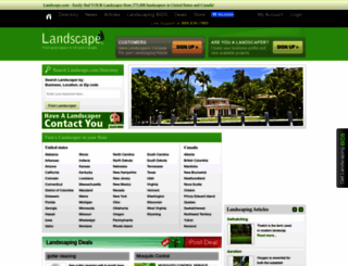 landscape.com screenshot