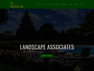 landscapeassociates.net screenshot