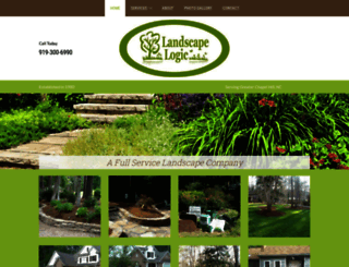 landscapedesignschapelhillnc.com screenshot