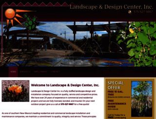 landscapelascruces.com screenshot
