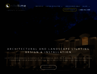 landscapelightingoakville.com screenshot