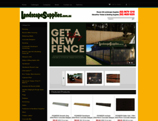 landscapesupplies.com.au screenshot