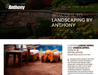 landscapingbyanthony.com screenshot