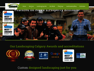 landscapingcalgary.org screenshot