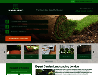 landscapinglondonuk.co.uk screenshot