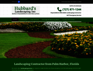 landscapingpalmharbor.com screenshot