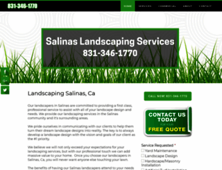 landscapingsalinas.com screenshot