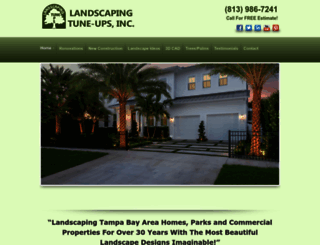 landscapingtuneups.com screenshot