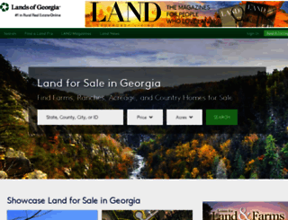 landsofgeorgia.com screenshot