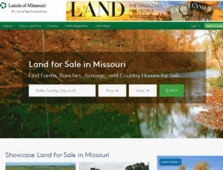 landsofmissouri.com screenshot