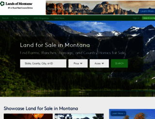 landsofmontana.com screenshot