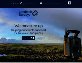 landtechsurveys.co.uk screenshot