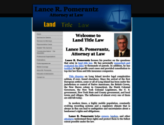 landtitlelaw.com screenshot
