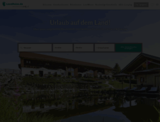 landtourismus.de screenshot