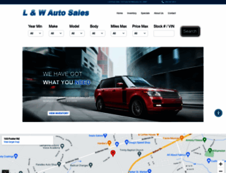 landwautos.com screenshot